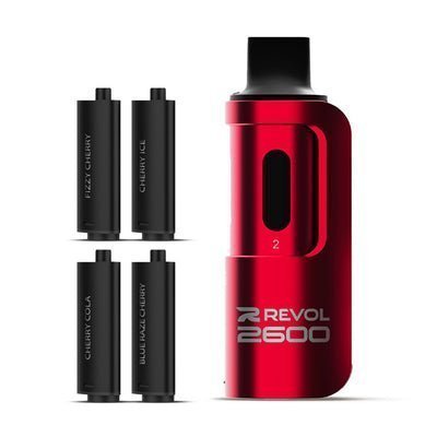 Shop 4 in 1 Revol 2600 Puffs Disposable Vape Pod Kit Box of 5 - Best Vape Supplier Shop 4 in 1 Revol 2600 Puffs Disposable Vape Pod Kit Box of 5 - Best Vape Supplier