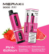 Merakii 3000 Puffs Disposable Vape 4 in 1 Pod System Kit Box of 5 - Merakii 3000 Puffs Disposable Vape 4 in 1 Pod System Kit Box of 5 - Best Vape Supplier