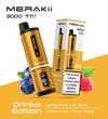 Merakii 3000 Puffs Disposable Vape 4 in 1 Pod System Kit Box of 5 - Merakii 3000 Puffs Disposable Vape 4 in 1 Pod System Kit Box of 5 - Best Vape Supplier
