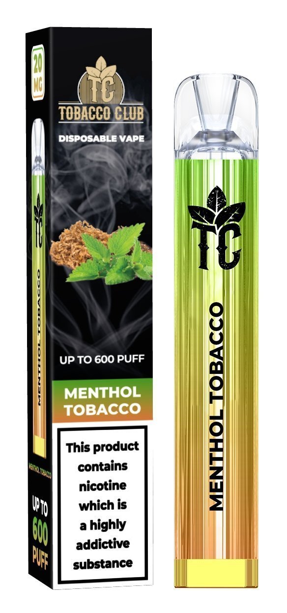 Shop Tobbaco Club 600 Disposable Vape Puff Pod Box of 10 - Best Vape Supplier Shop Tobbaco Club 600 Disposable Vape Puff Pod Box of 10 - Best Vape Supplier